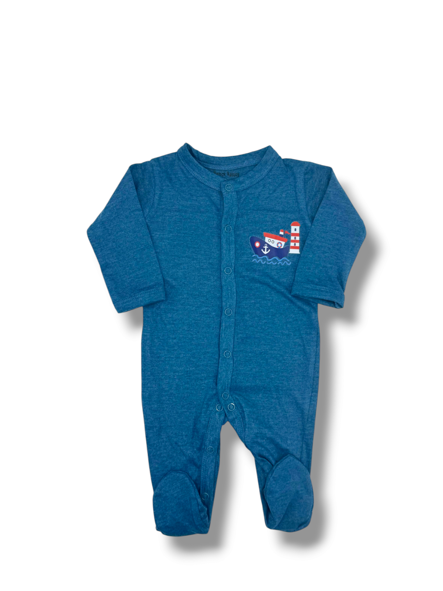 BABY COZY CLOSE FEET ROMPERS PACK 3