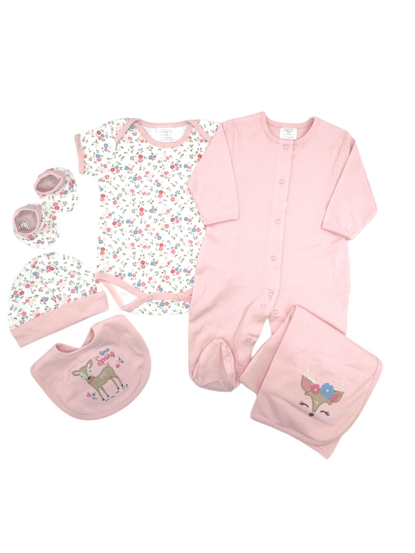 BABY SPRING TIME SNUGGLY 6 PCS SET