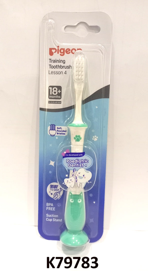 TRAINING TOOTHBRUSH LESSON 4 MINT - K79783