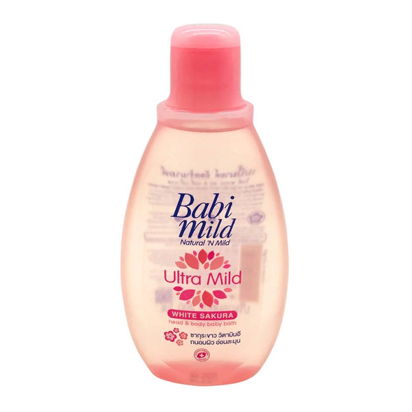 BABI MILD BABY BATH WHITE SAKURA 180 ML