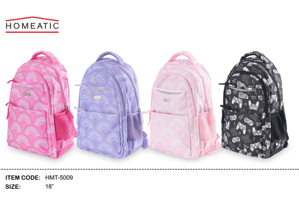 HOMEATIC SCHOOL BAG 18" - HMT-5009