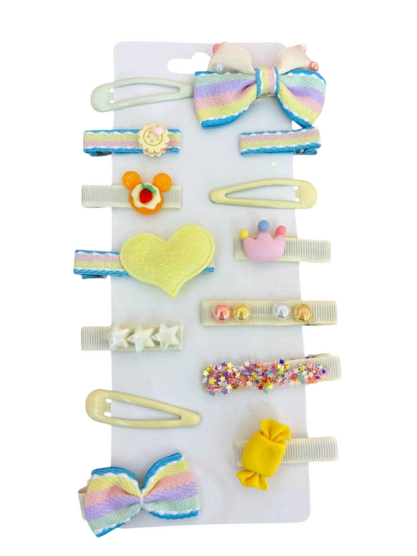 GIRL HAIR CLIPS SET