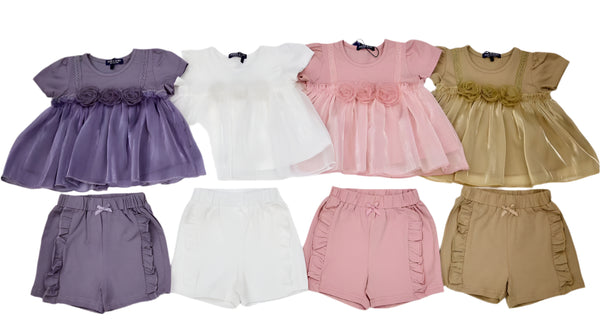 BABY GIRL FANCY 2 PCS SUIT