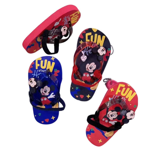 BABY SOFT MICKEY MOUSE SLIPPERS