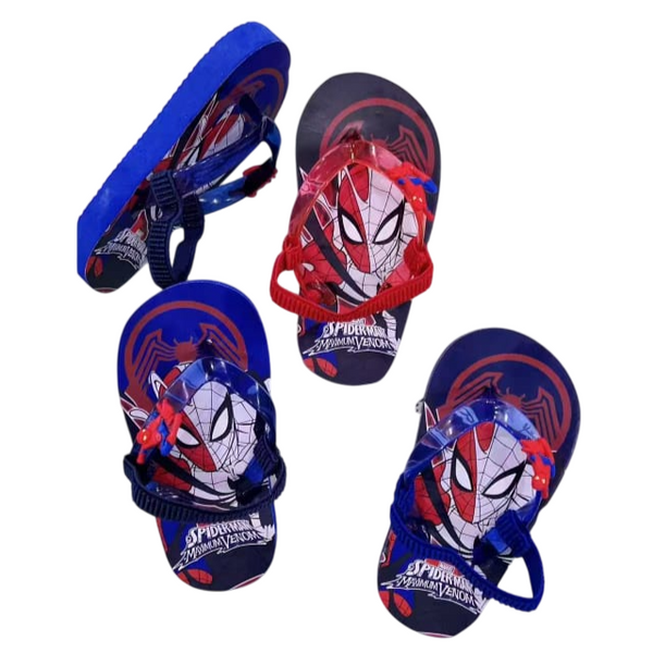 BABY SOFT SPIDERMAN SLIPPERS