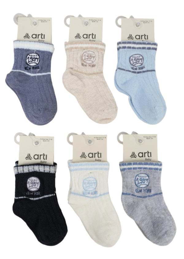 BOY SNUG FIT SOCKS PACK 1