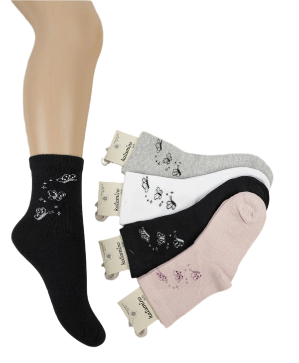 GIRLSNUG FIT SOCKS PK 1