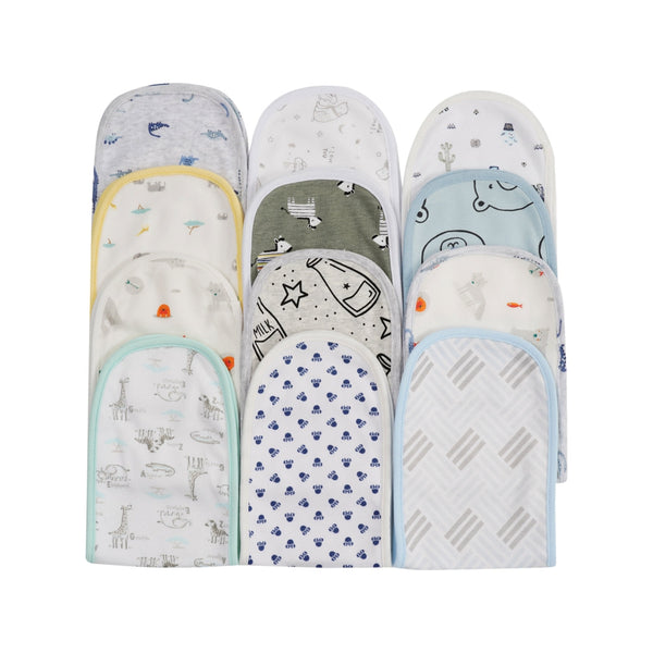 BOY SOFT ABSORBENT BURP CLOTHS PACK 2