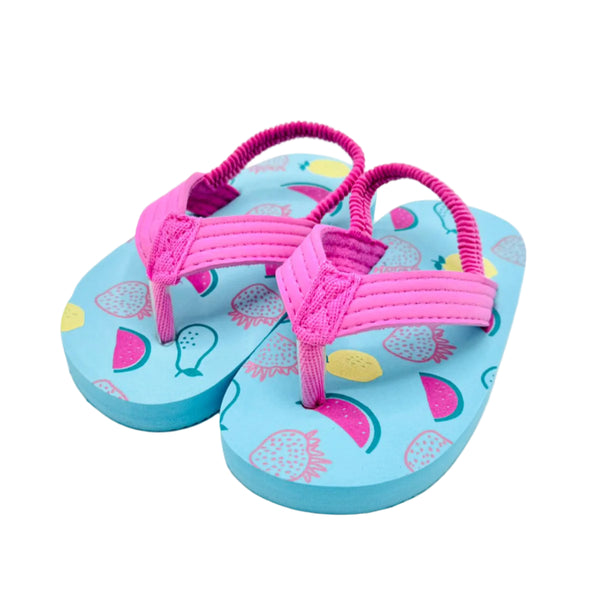 GIRL SOFT FLIP FLOPS FRUITS