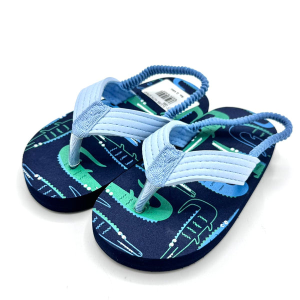 BOY SOFT FLIP FLOPS CROCODILE