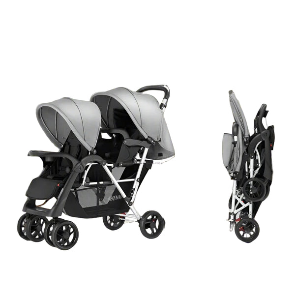 BABY COMPACT TWIN STROLLER