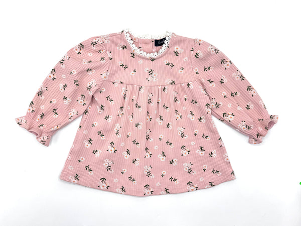 BABY GIRL FANCY FLORAL TOP