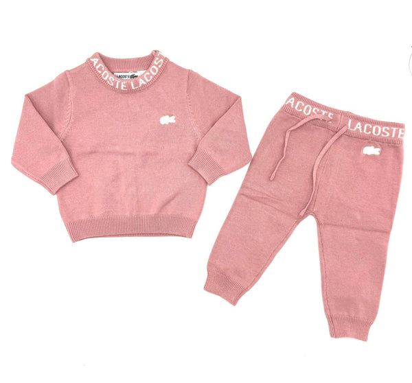 BABY GIRL CO-ORD SET KNITTED