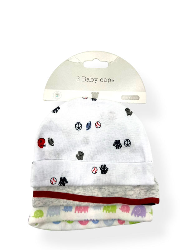 BABY CAP PACK OF 3