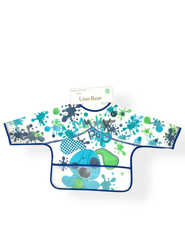 BABY PLASTIC COVERALL BIBS