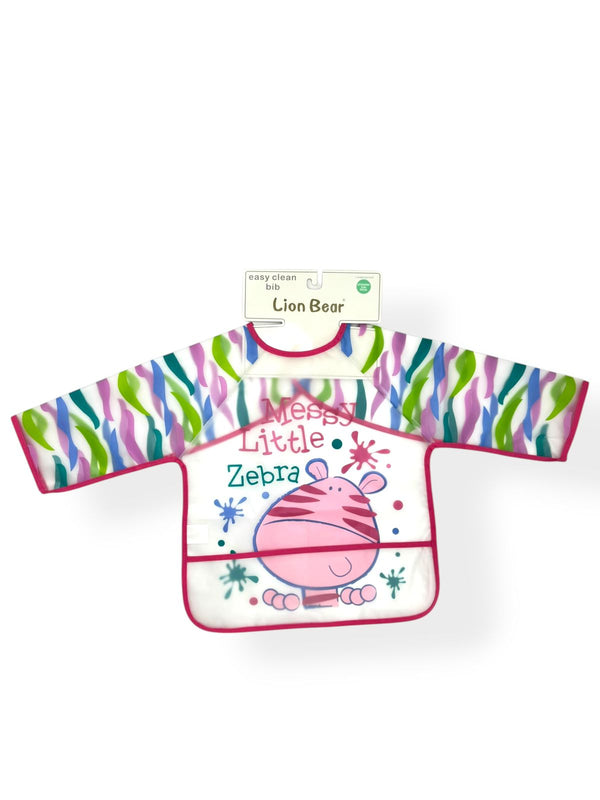 BABY PLASTIC COVERALL BIBS