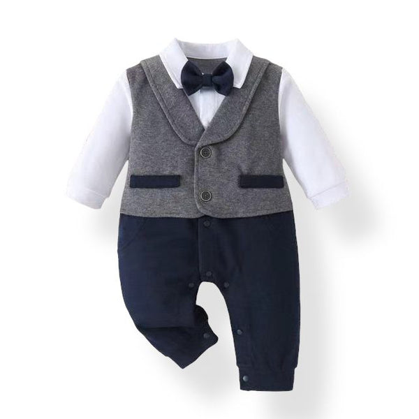 BABY BOY FORMAL ONESIES
