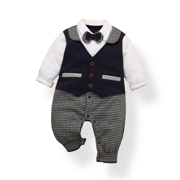 BABY BOY FORMAL ONESIES