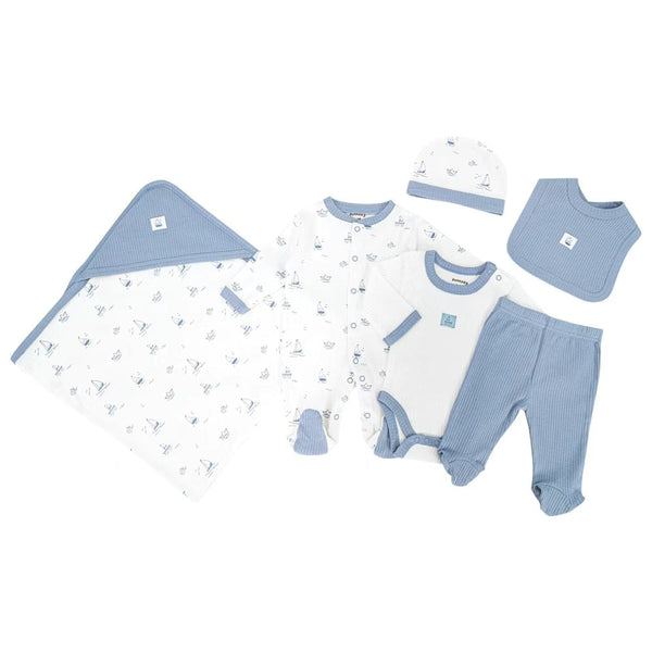 BABY SHIP THEMED 6 PCS STARTER SET
