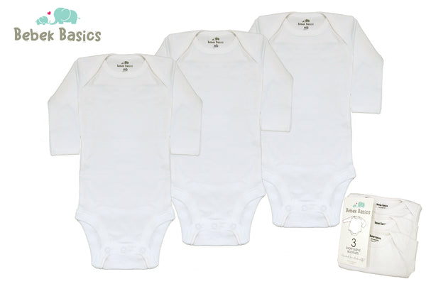 FULL SLEEVES BODYSUITS PACK OF 3 - 30454