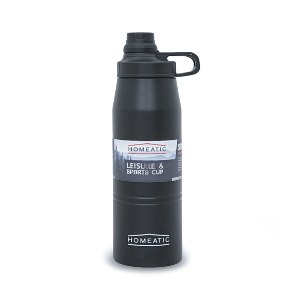 HOMEATIC STEEL WATER BOTTLE 900 ML - HKD-1006