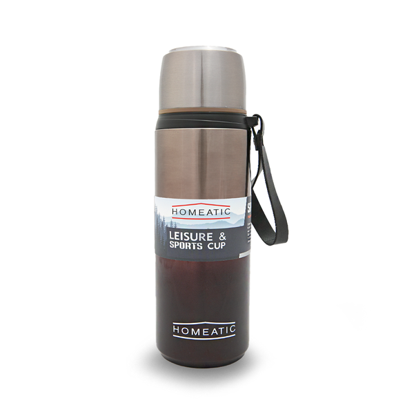 HOMEATIC STEEL WATER BOTTLE 750 ML - HKD-1015