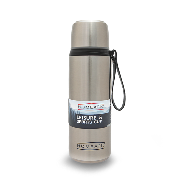 HOMEATIC STEEL WATER BOTTLE 750 ML - HKD-1015