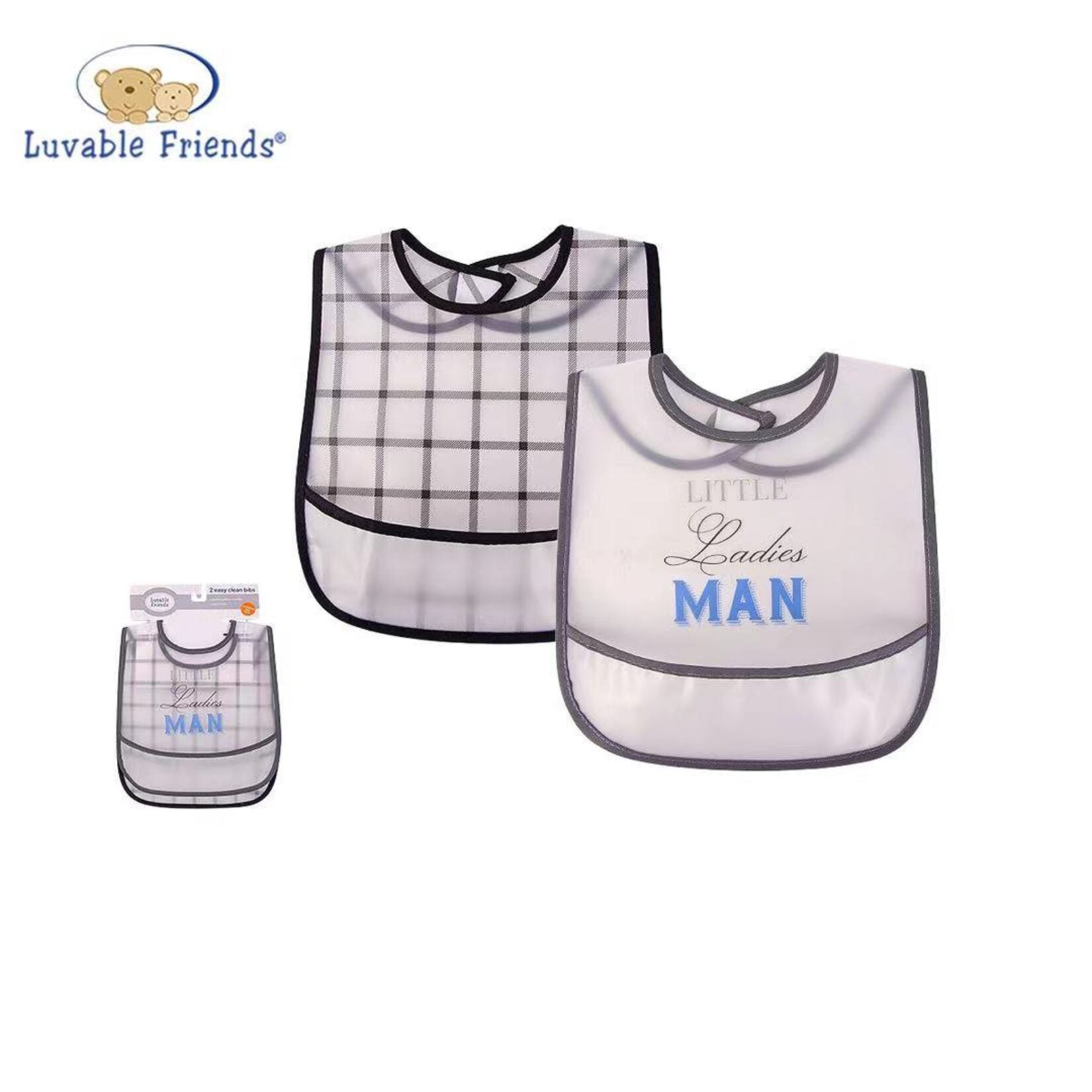 KIDS PLASTIC BIB - 25292