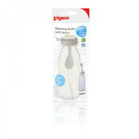 PIGEON WEANING BOTTLE WITH SPOON 240ML - D329