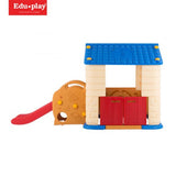 EduPlay House With Slide – Blue - 7338