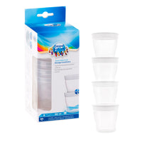 Breast milk / food storage containers 4 pcs (180 ml) - 12/204