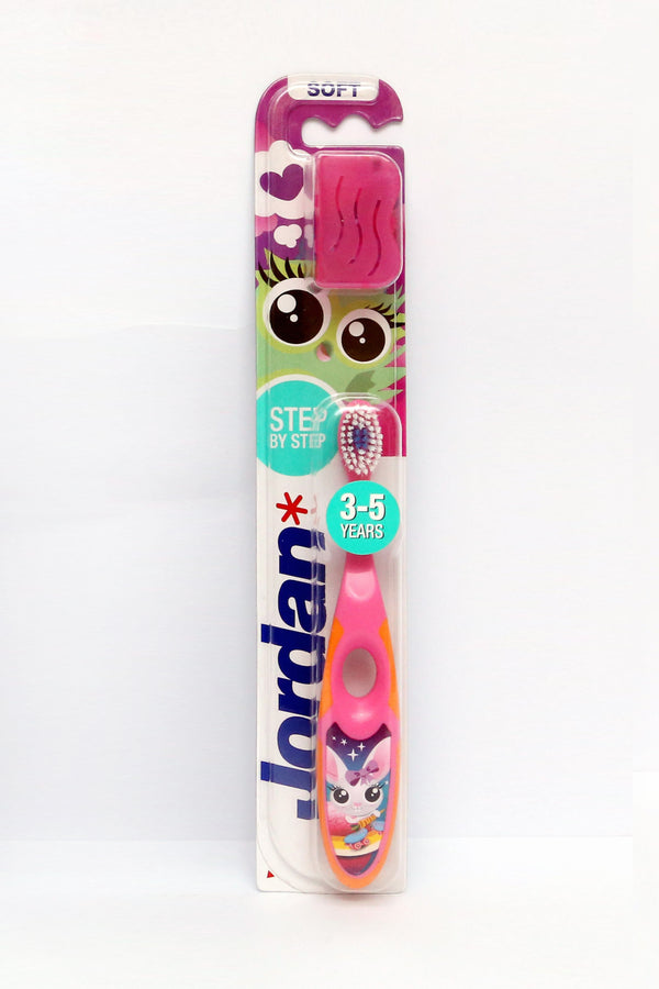 JORDAN TOOTH BRUSH WITH CAP 3CLR - 21773