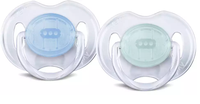 0-6 Soother Discrete Comfort Pk2 - SCF170/18