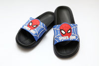 LARGE BOYS CHARACTER RUBBER SLIPPERS SPIDER MAN 24-35 - 21222