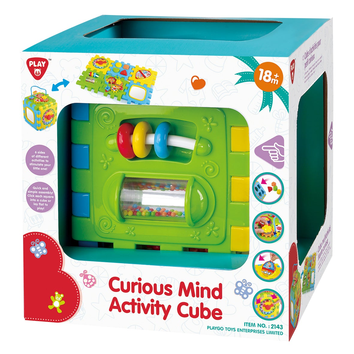 PLAY GO ACTIVITY CUBE - 2143