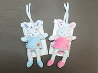 CARRY COT HANGING TOY CHARACTER RABBIT - 21702