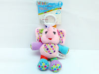 JOLLY BABY MUSICAL TOY PINK ELEPHANT - 21708