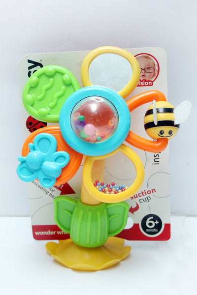 BABY SUCTION ACTIVITY SPINNER TOY - 24323