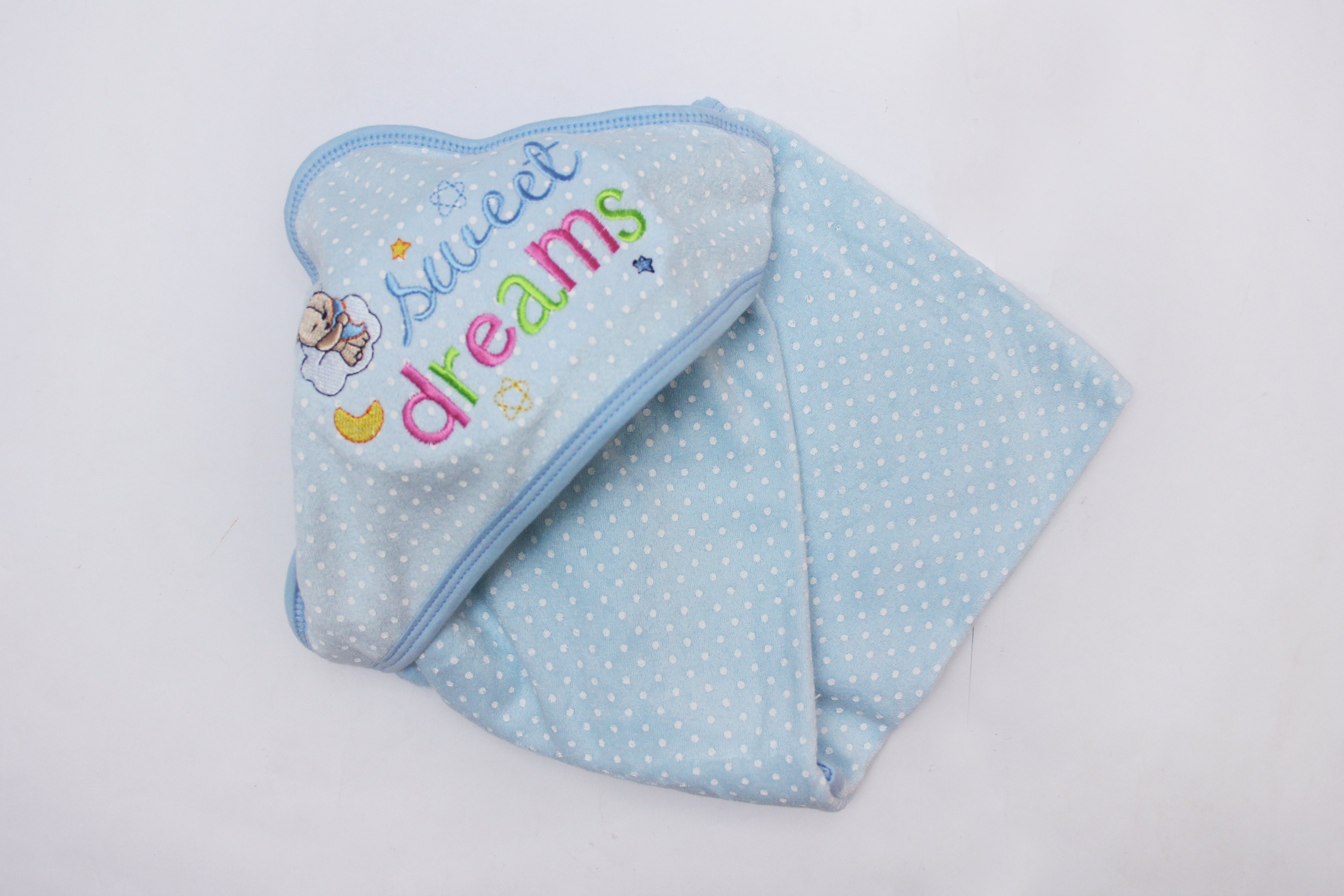BABY HOODED WRAPPING SHEET  - 25463