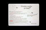 BABY SOCKS BOOTIES PACK 3 - 25532