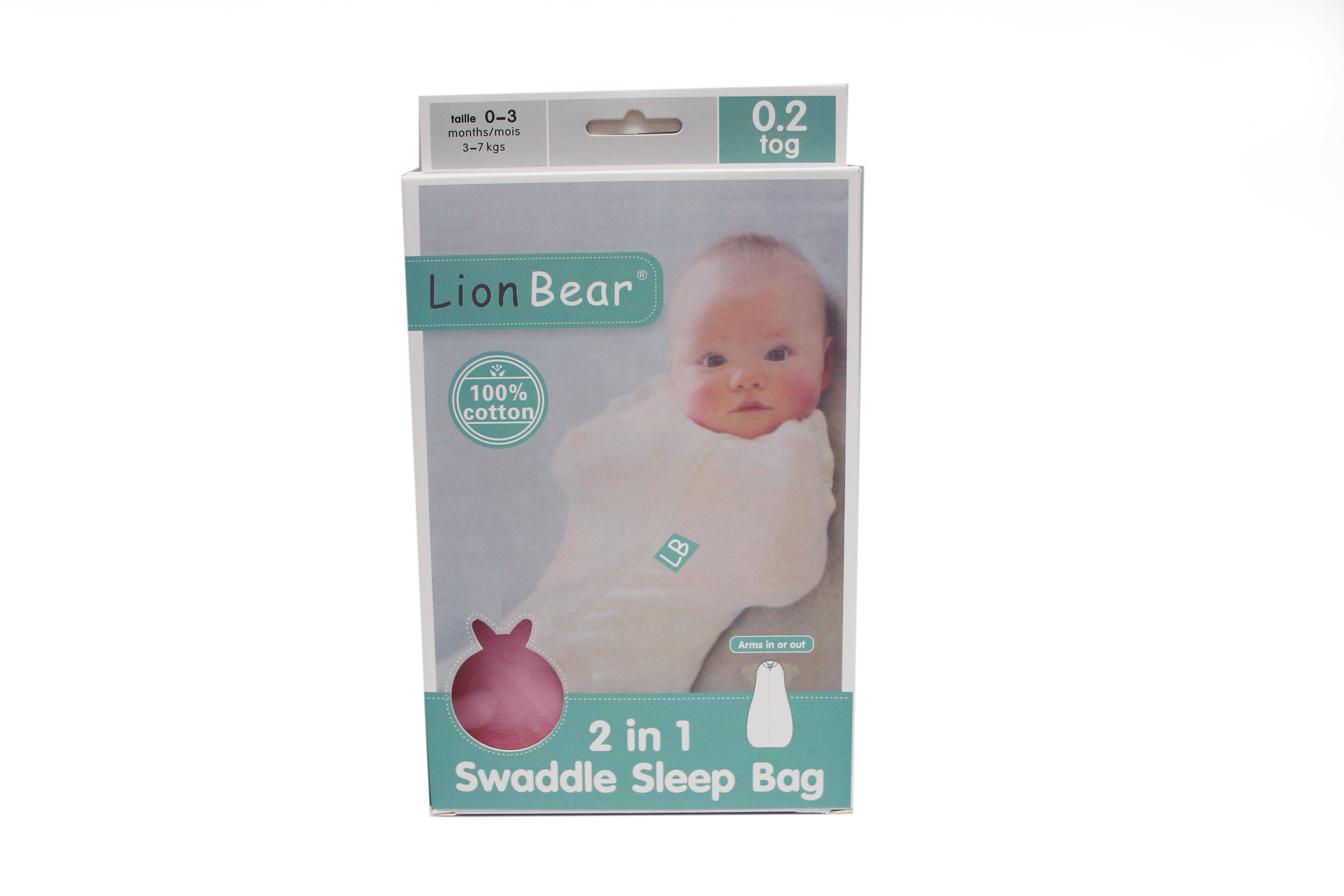 LION BEAR BABY SWADDLE - 25785/27893