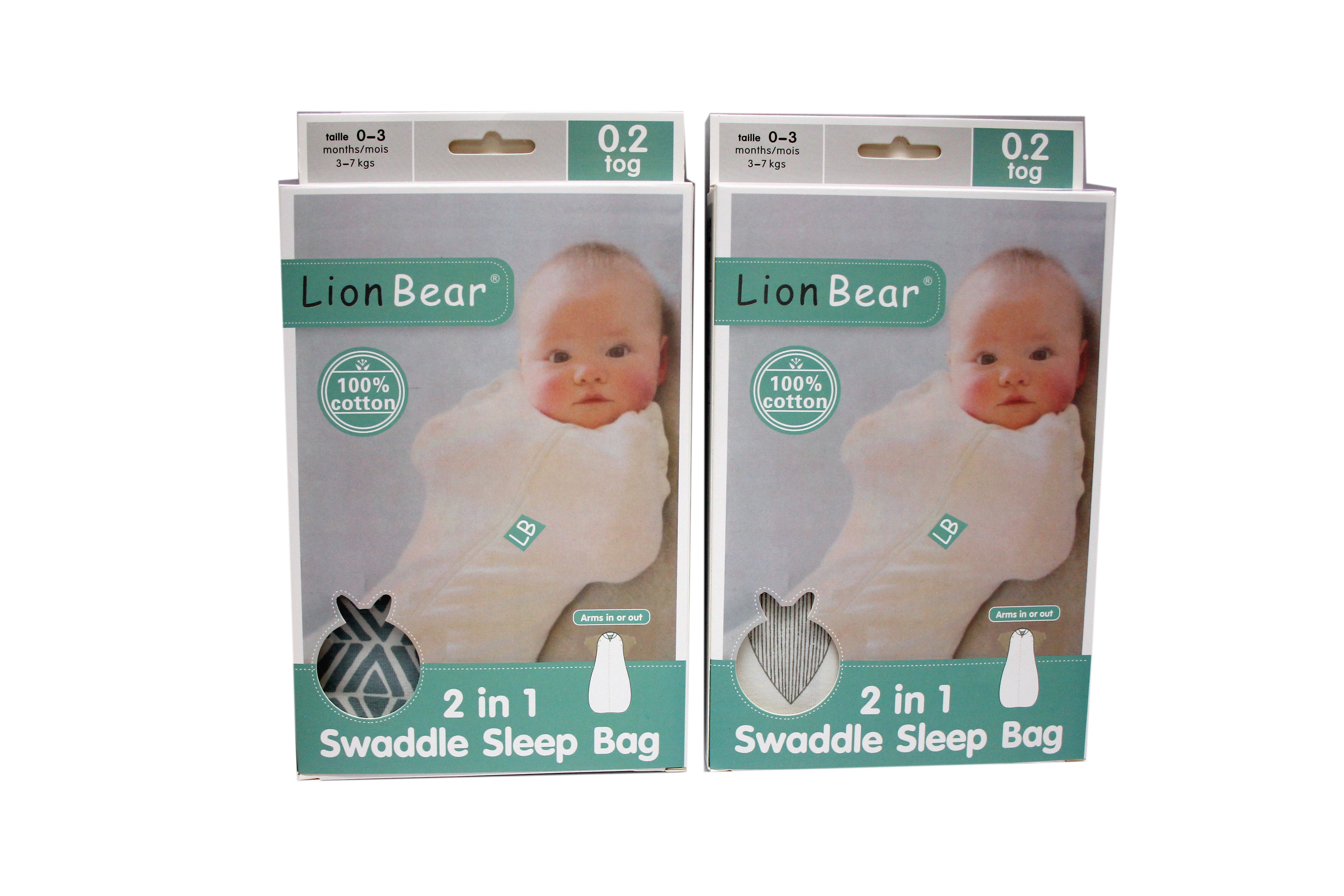 LION BEAR BABY SWADDLE - 25785/27893