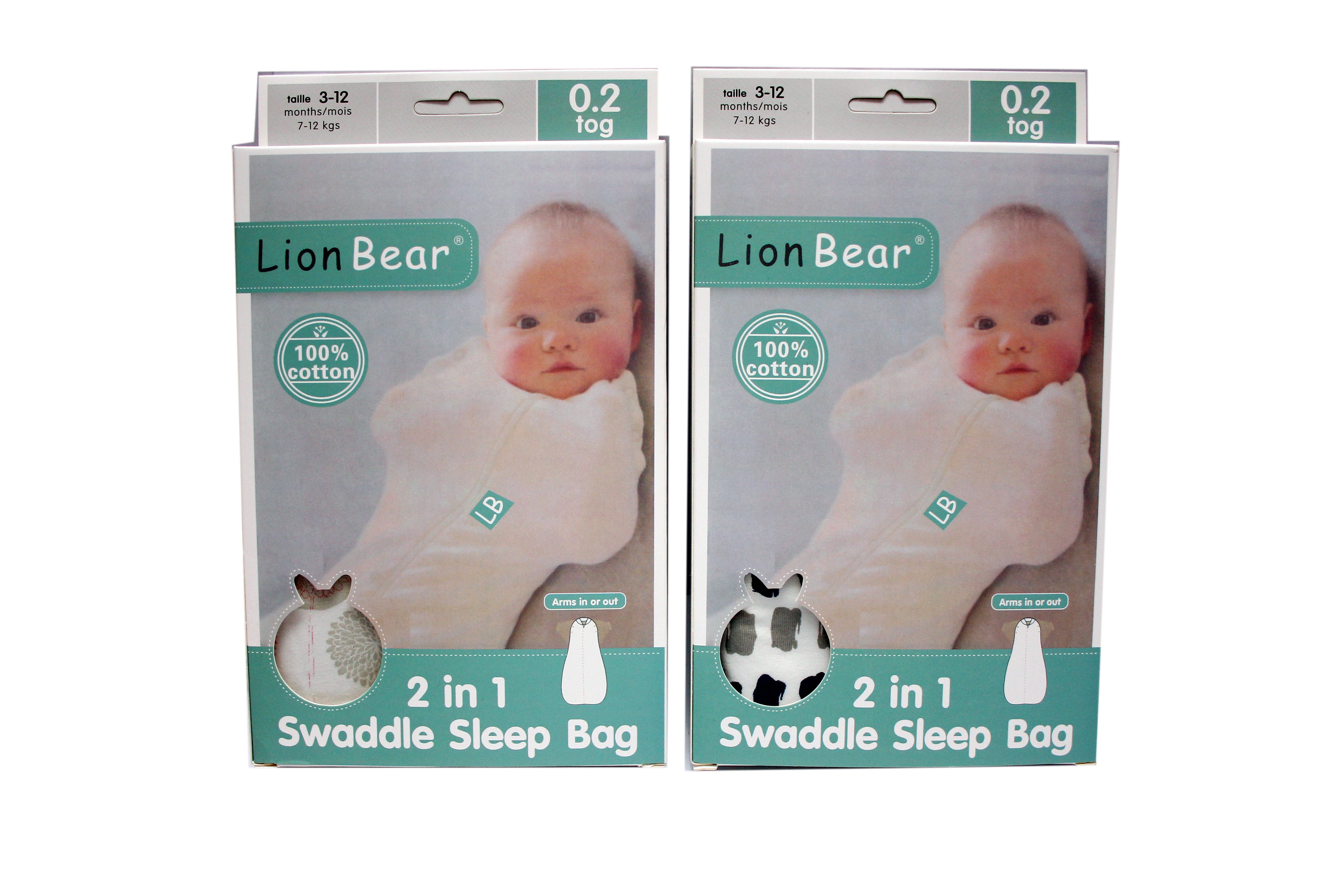 LION BEAR BABY SWADDLE - 25785/27893