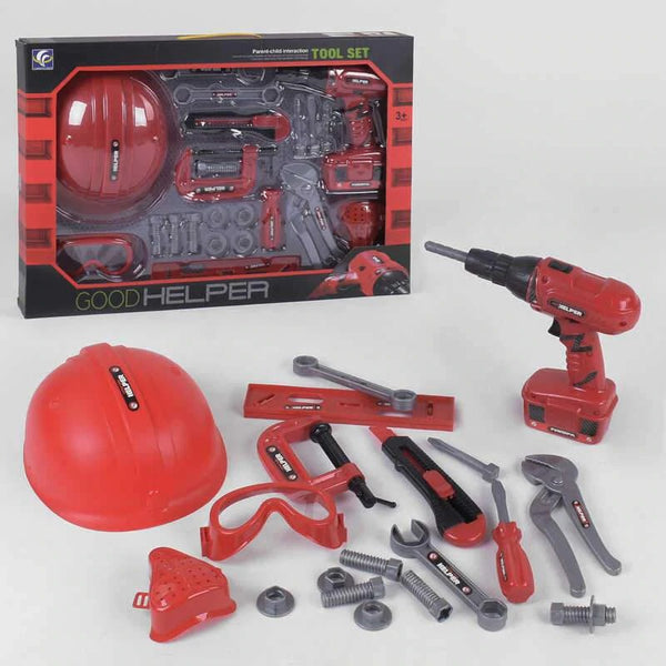 KIDS TOOL SET WITH DRILL - 25930