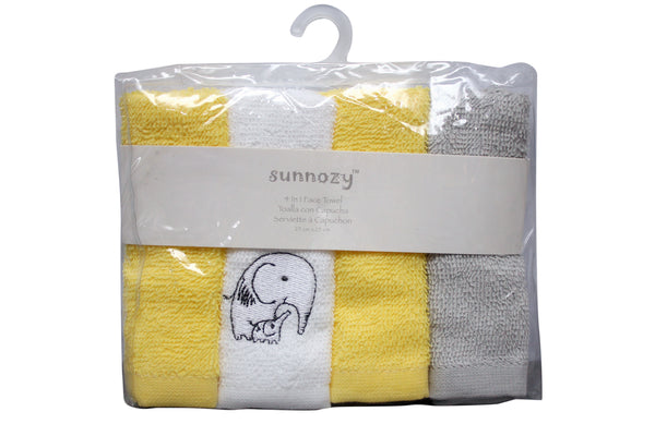 BABY 4 PCS FACE TOWEL - 27069/27632