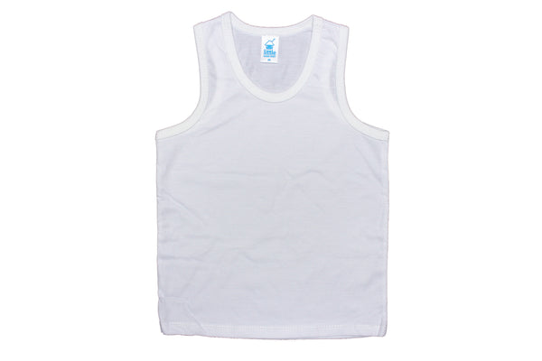 LITTLE HOME VEST-WHITE (M) - 27343
