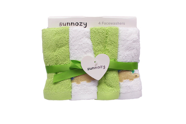 BABY 4 PCS FACE TOWEL - 27632