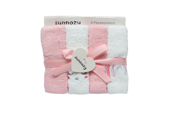 BABY 4 PCS FACE TOWEL - 27632