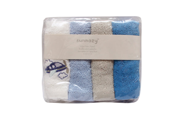 BABY 4 PCS FACE TOWEL - 27632