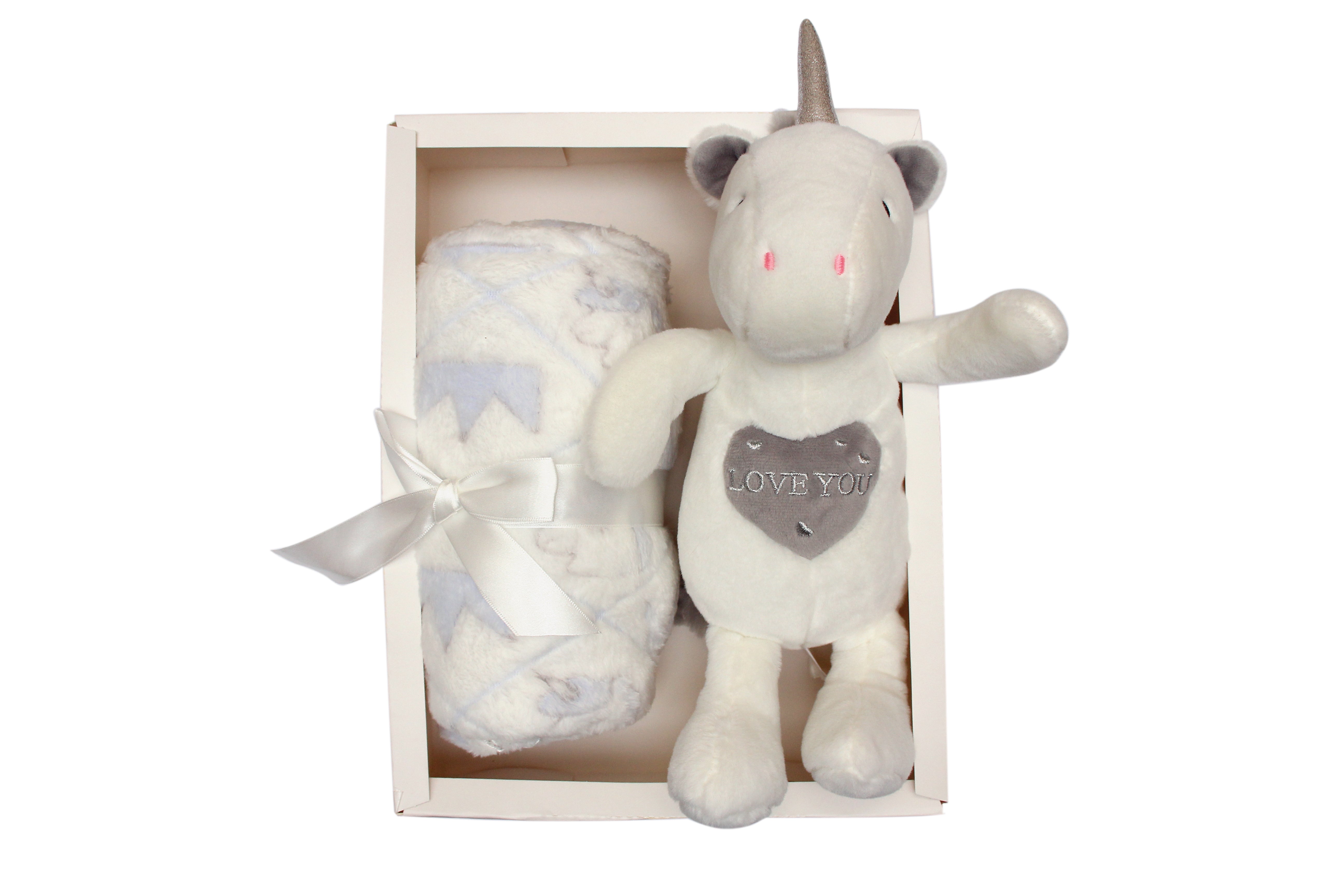 BABY SOFT BLANKET WITH TOY - 27639